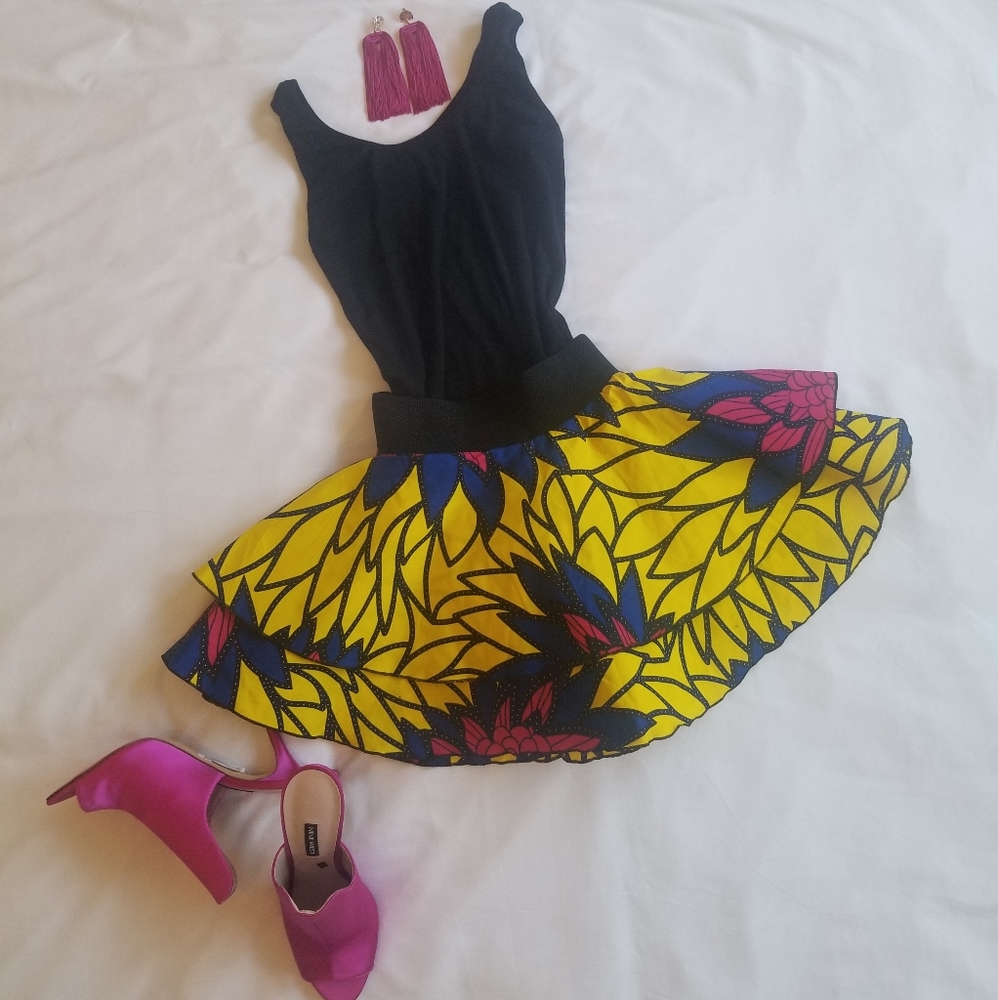 African Print Skirt/Top
